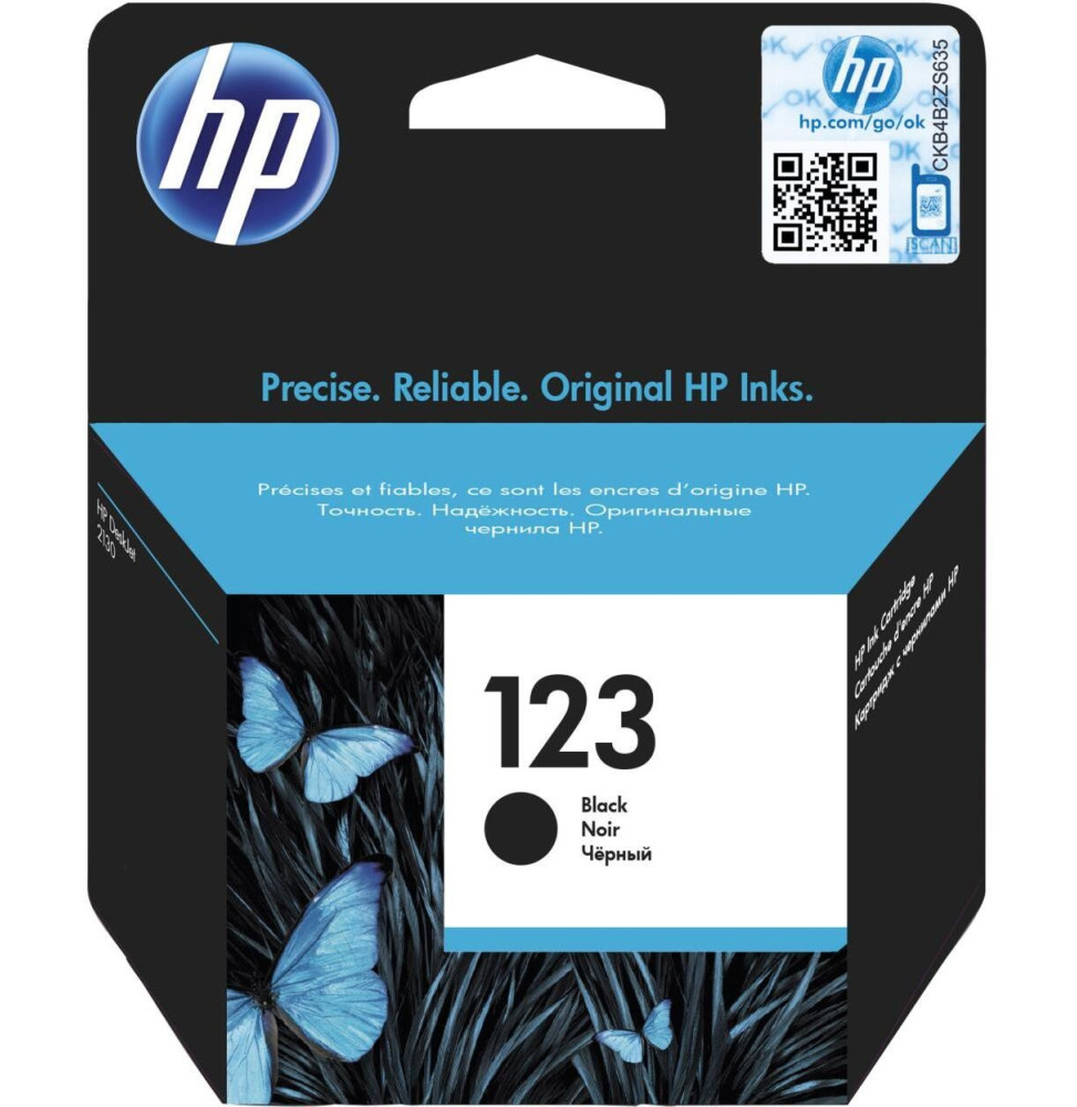 Cartouche HP 123 Noir ( F6V17AE )