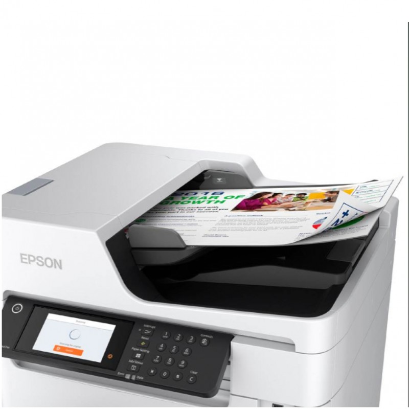 Imprimante Epson Jet d'encre WorkForce Pro WF-C879RD3TWFC (MEA) 4en1 Réseau Wifi Couleur A4 R/V 36 B&WPPM 25PPMCO – Image 5