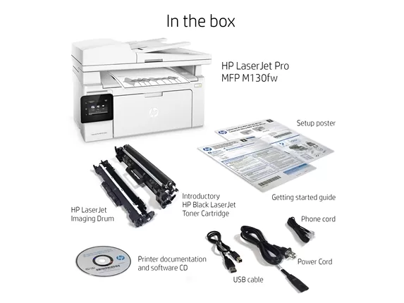 Imprimante HP LaserJet Pro MFP M130FW (G3Q60A) – Image 4