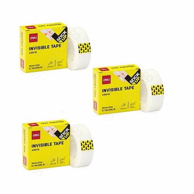 Rouleau de Scotch Transparent 19mmx33m Deli A353 – Image 2