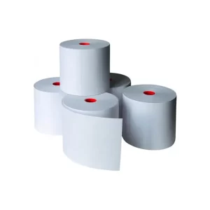 Rouleau papier thermique pour TPE 57 mm x 35 m, mandrin 12 mm, Duvrai