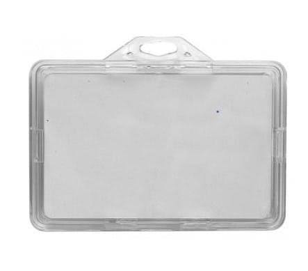 Porte-badge rigide transparent